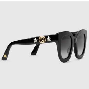 Gucci GG Sunglasses with Crystal Stars